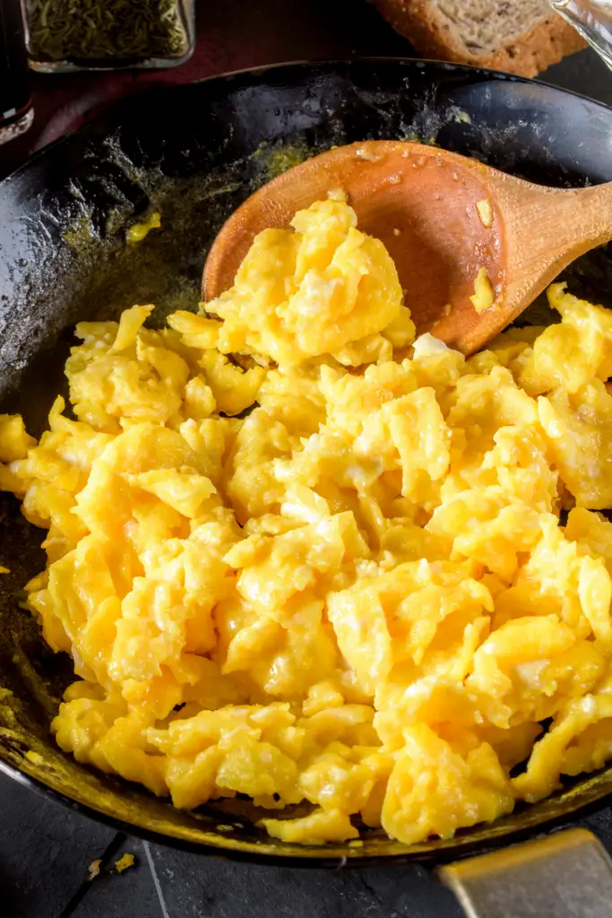 COOK MEAT AND EGGS THOROUGHLY SCRAMBLED-EGGS-FOR-SOUR-CROP